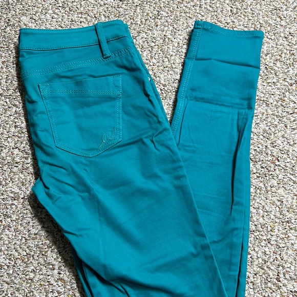 Express teal/turquoise pants - Picture 3 of 6